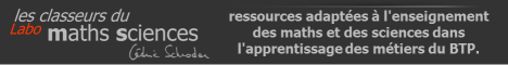 Les classeurs du Labo maths sciences